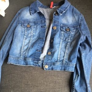 H&M Cropped Jean Jacket